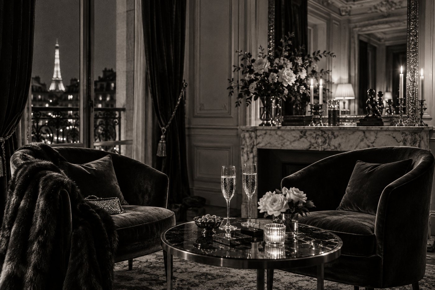 Salon privé parisien